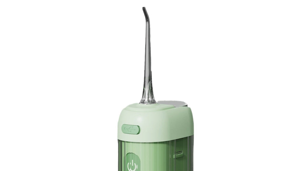 Mini electric dental irrigator, portable teeth cleaning mini water flosser, tartar removal, oral hygiene